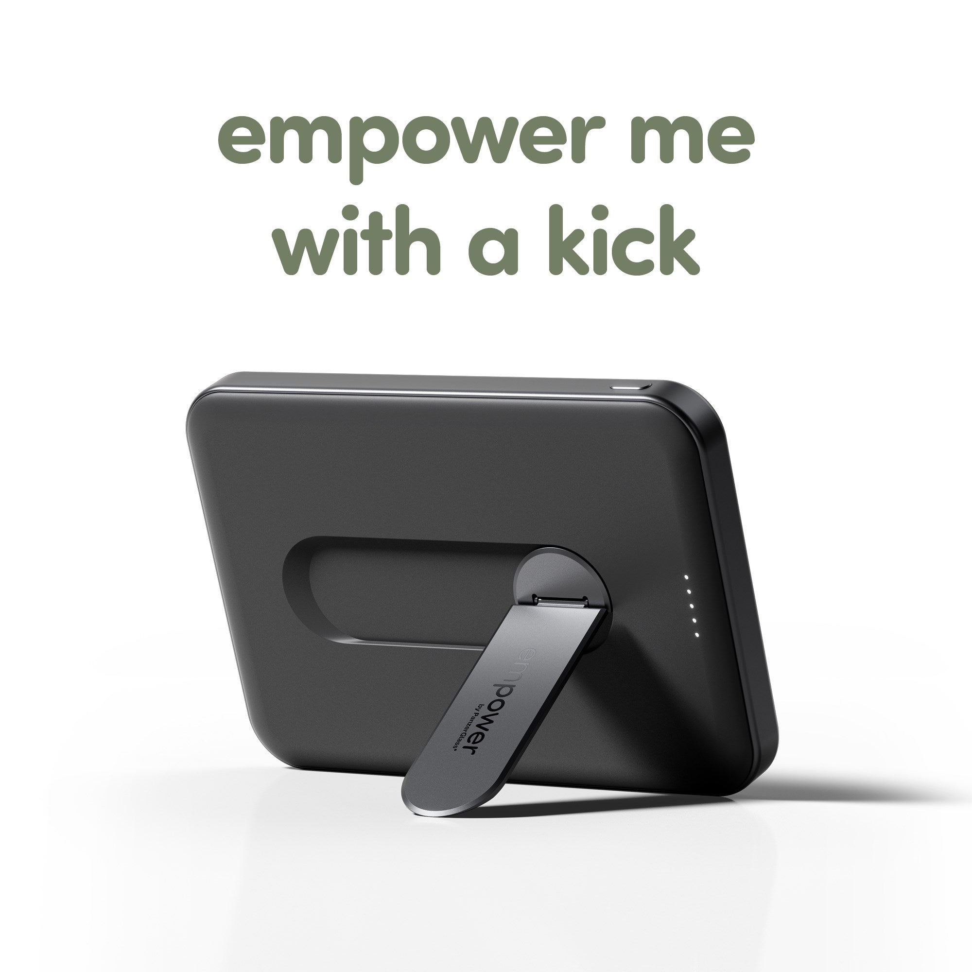 empower™ by PanzerGlass® empower™ Bank m. Spin Stand | 5000mAh | Weltall Schwarz